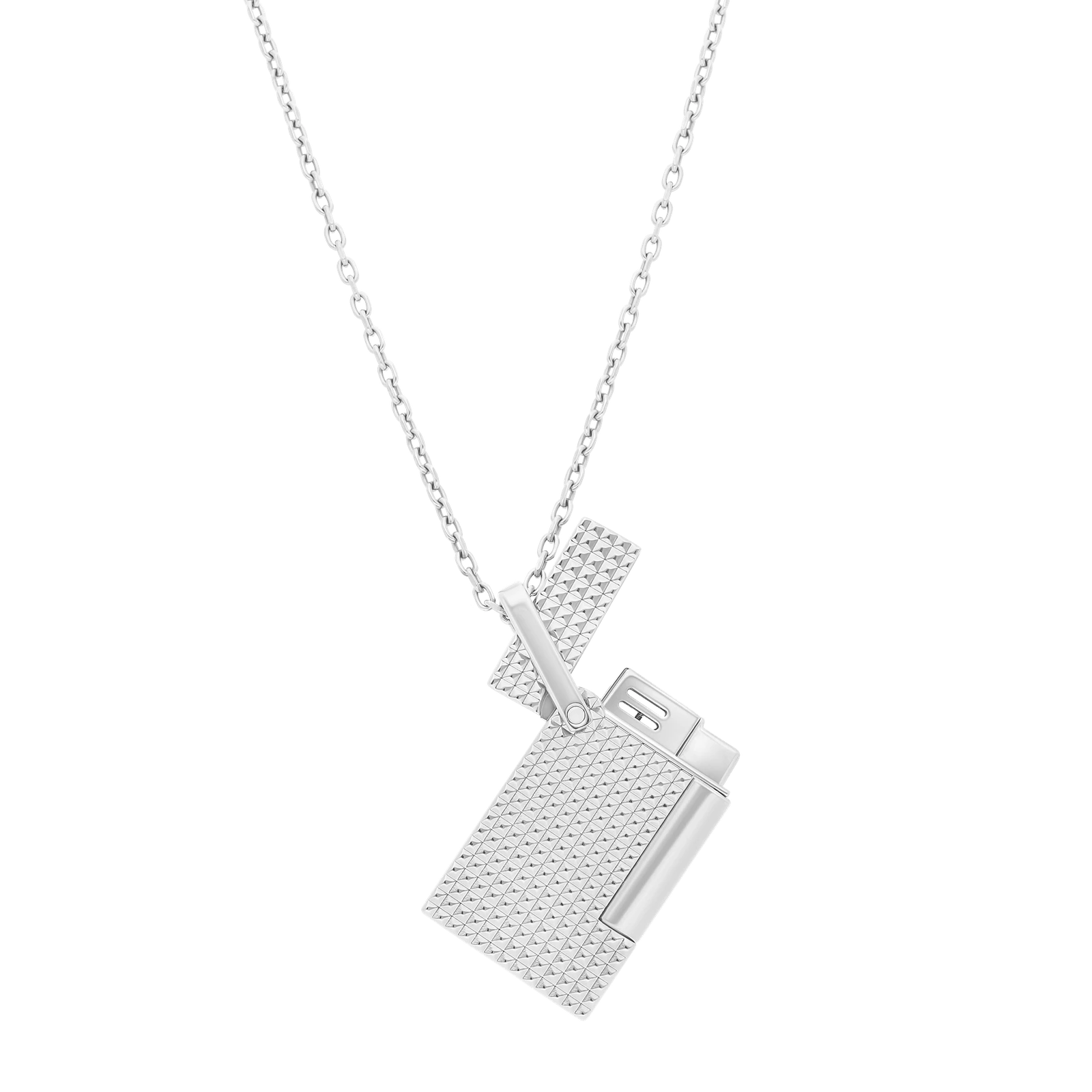 Lighter Necklace — Diamond head Lighter · K27066CH — view 1